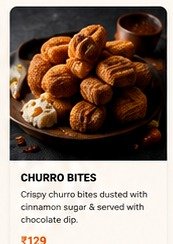Churro bites